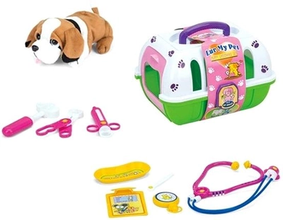 Zestaw do zabawy Omega Toys Veterinarian and Dog z akcesoriami (5908224732088)
