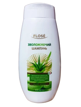 Шампунь Flose Aloe Vera (Алоэ Вера) увлажняющий 400 мл (113137)
