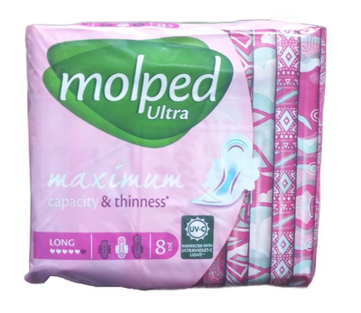 Гігієнічні прокладки Molped Ultra Uzun (довгі) 8 шт. (08626)