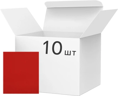 Набор фоамирана Maxi Красный 60х70 см 1.3 мм 10 шт (MX62875)