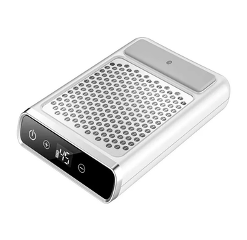 Вытяжка 858-7 на аккумуляторе 2000 mAh (4500 об.мин), 80 Вт. с многоразовым НЕРА-фильтром