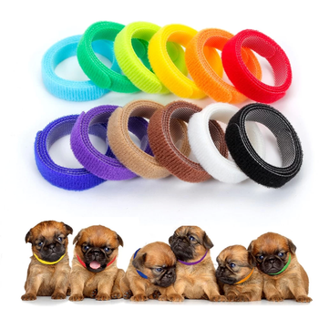 Комплект нашийників для цуценят та кошенят id Collars for Puppies, 12 шт. M