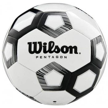 М'яч футбольний Wilson Pentagon white/black size 5