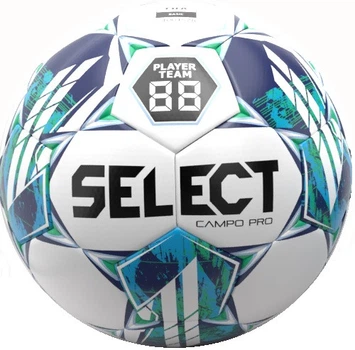 М'яч футбольний Select FB Campo PRO v23 біло-зелений Унісекс 4
