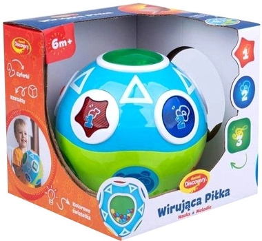Interaktywny zabawka Dumel Spinning Ball (5904316150372)