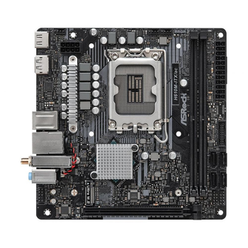 Материнская плата LGA1700, ASRock H610M-ITX/ac, H610, 2xDDR4, Int.Video(CPU), 4xSATA3, 1xM.2, 1xPCI-E 16x 4.0, ALC897, I219V, WiFi ac, Bluetooth 5.0, 4xUSB3.2/4xUSB2.0