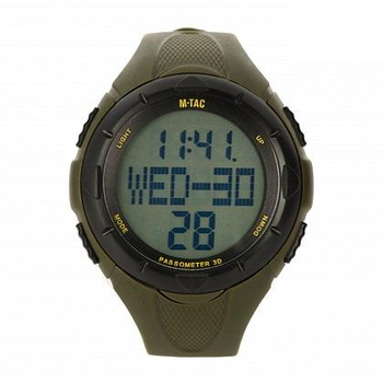 Часы тактические с шагомером M-Tac Olive