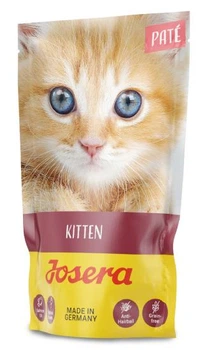 Вологий корм Josera Paté Kitten для кошенят, Паштет з куркою та лососевою олією 85 г