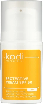 Захисний зволожувальний крем SPF50 - Kodi Professional Protective Cream SPF50 15ml (958684-11081)