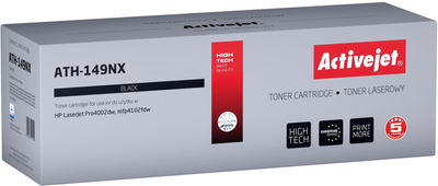 Тонер-картридж Activejet для HP 149X W1490X Supreme Black (ATH-149NX)