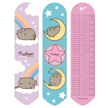 Закладинка 2D Yes Pusheen rainbow