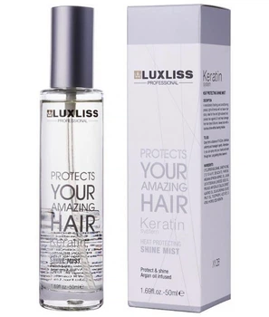 Кератиновая сыворотка LuxLiss Keratin Heat Protecting Shine Mist 50 мл
