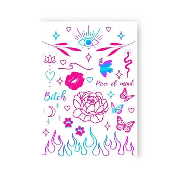 Временные тату-перебивки Pink mood голограмма Tattooshka (LB-184) (238045)