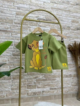 Дитячий костюм Zara Туреччина на хлопчика 128 см оливковий