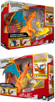 Zestaw figurek Jazwares Pokemon Flame And Flight Deluxe Charizard 15 cm (0191726426448)