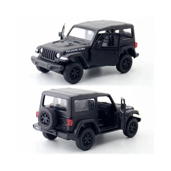 Автомодель Uni-Fortune "Jeep Wrangler Rubicon", чорна матова (554060STM)