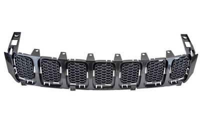 Решетка радиатора AVTM Jeep Compass 16-21 внутречерная черная Джип Компас АМ0052108