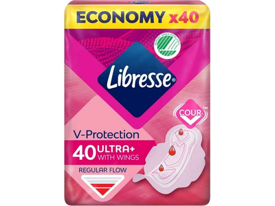 Прокладки гігієнічні LIBRESSE Денні 4к. 40шт Ultra
