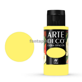 Фарба акрилова флюоресцентна Neon Yellow (Жовтий) 60 мл. Arte deco Vallejo (85132)