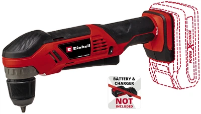 Дрель угловая аккумуляторная Einhell X-Change TE-AD 18 Li - Solo (4514290)