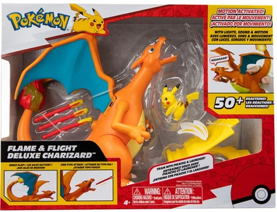 Zestaw figurek Jazwares Pokemon Flame And Flight Deluxe Charizard 15 cm (0191726426448)