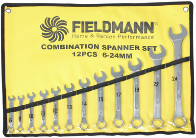 Zestaw kluczy plaskooczkowych Fieldmann 12 szt. FDN1010