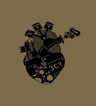 Бавовняна футболка прямого крою ЗСУ з принтом Сердце олива 46