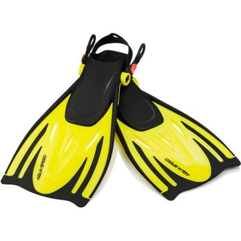 Ласты Aqua Speed Wombat Kid 528-18-2 чорний, жовтий 32-37 (5908217630353)