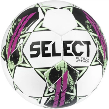 Мяч футзальный Select Attack v22 біло-рожевий Уні 4 (5703543298419)
