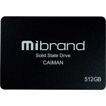 SSD диск Mibrand Caiman 512GB 2.5" SATA (MI2.5SSD/CA512GBST)