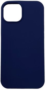 Etui plecki Evelatus Premium Magsafe Soft Touch Silicone Case do Apple iPhone 14 Midnight Blue (4752192061227)
