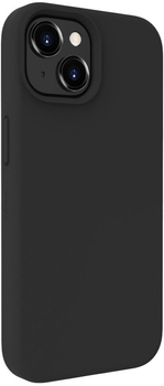 Etui plecki Evelatus Premium Magsafe Soft Touch Silicone Case do Apple iPhone 15 Plus Black (4752192066659)