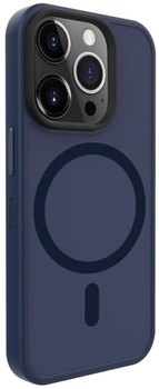 Etui plecki Evelatus Hybird Case Magsafe and Camera Protection do Apple iPhone 15 Pro Dark Blue (4752192067014)