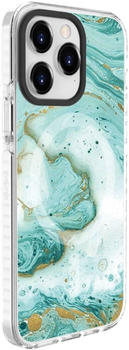 Панель Evelatus Customized Print with MagSafe для Apple iPhone 15 Pro Blue Marble (4752192067205)