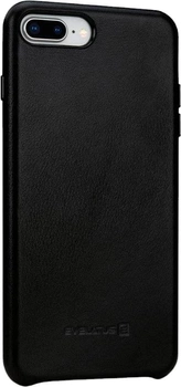 Etui plecki Evelatus Leather Case Prestige do Apple iPhone 7/8 Plus Black (4751024979884)
