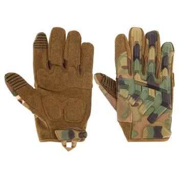 Перчатки тактические с закрытыми пальцами Military Rangers BC-9875 L Камуфляж Multicam