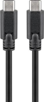 Кабель Goobay USB Type-C - USB Type-C M/M 3 м Black (4040849665097)