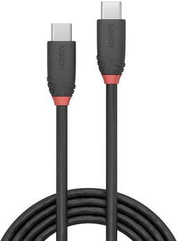 Kabel Lindy USB Type-C - USB Type-C M/M 1.5 m Black (4002888369077)