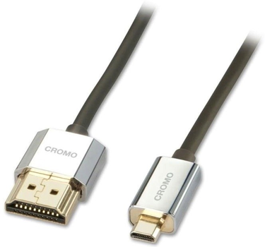 Kabel Lindy HDMI - micro-HDMI M/M 4.5 m Silver (4002888416795)