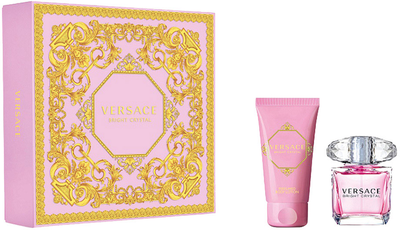 Подарунковий набір для жінок Versace Bright Crystal Туалетна вода 30 мл + Лосьйон для тіла 50 мл (8011003870738)