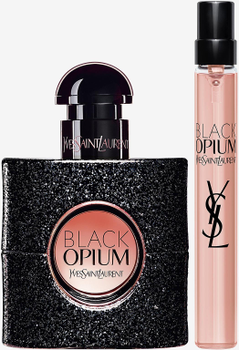 Zestaw prezentowy damski Yves Saint Laurent Black Opium Woda perfumowana 30 ml + Woda perfumowana 10 ml (3614274092936)