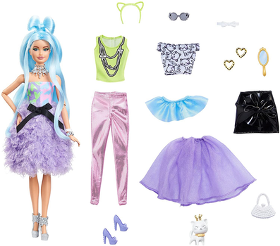 Набор с куклой Barbie Экстра Миксуй и комбинируй (0887961973280)