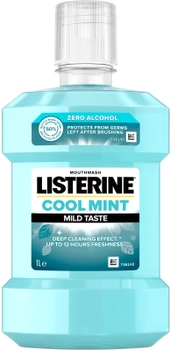 Ополіскувач для ротової порожнини Listerine Cool Mint Mild Taste 1000 мл (3574661011394)