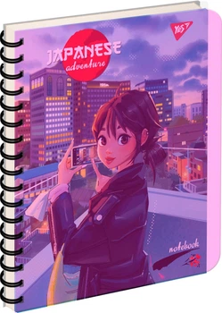 Набір зошитів для записів YES А5/144 пл.обл. Japanese adventure 3 шт (681969) (4823092282965)