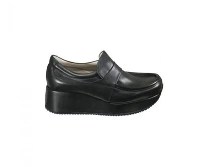 Туфли женские Kelton танкетка натуральная кожа 22024 Чёрные 41