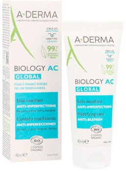 Krem do ciała A-Derma Biology AC Global Anti-Blemish 40 ml (3282770388916)