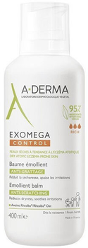 Бальзам для тіла A-Derma Exomega Control Baume Emollient 400 мл (3282779365482)