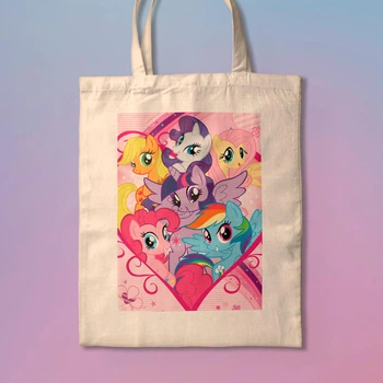 Эко-сумка, шопер с принтом Май Литл Пони My Little Pony