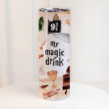 Термочашка с принтом My magic drink 650 мл