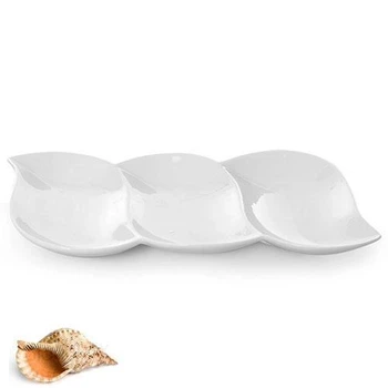 Менажница фарфоровая Home MC2597-10 25,5см